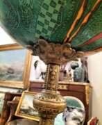 Обзор. Painted Globe with a Rock Crystal and a Base in Gilt Bronze