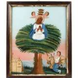 Bäuerliches Votivbild, Hinterglasmalerei 19. Jh. - photo 1