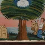 Bäuerliches Votivbild, Hinterglasmalerei 19. Jh. - photo 3