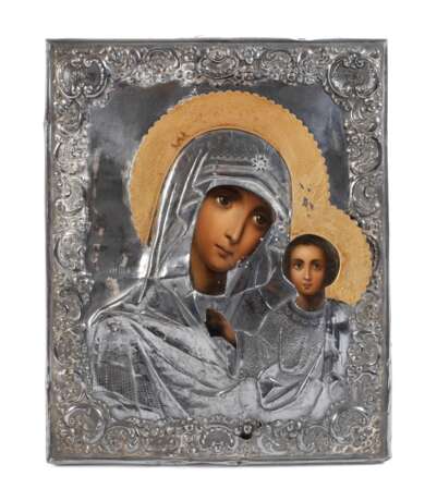 Marienikone im Silberoklad - photo 1