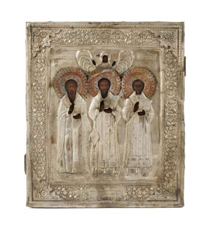 Ikone der Drei Heiligen Hierarchen - фото 1