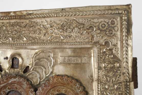 Ikone der Drei Heiligen Hierarchen - фото 3