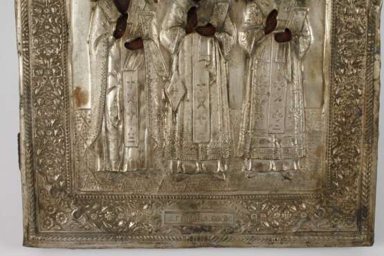 Ikone der Drei Heiligen Hierarchen - фото 5