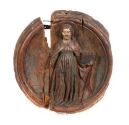 Sakrale Reliefschnitzerei 