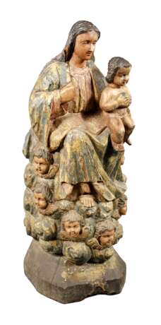 Geschnitzte Heiligenplastik - photo 1