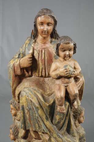 Geschnitzte Heiligenplastik - photo 2