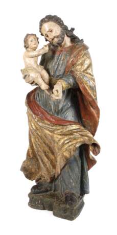 Geschnitzte Heiligenplastik - Foto 1 Geschnitzte Heiligenplastik - Foto 1