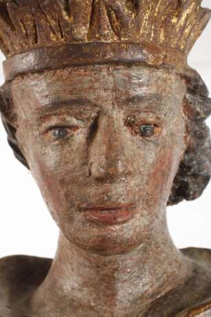 Geschnitzte Heiligenplastik - Foto 2 Geschnitzte Heiligenplastik - Foto 2