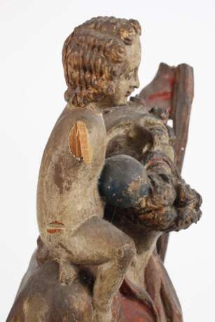 Geschnitzte Heiligenfigur - photo 4