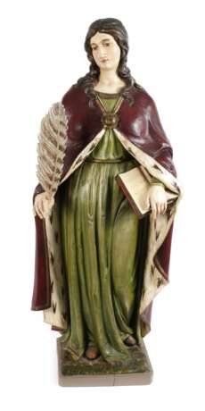 Geschnitzte Heiligenfigur - фото 1