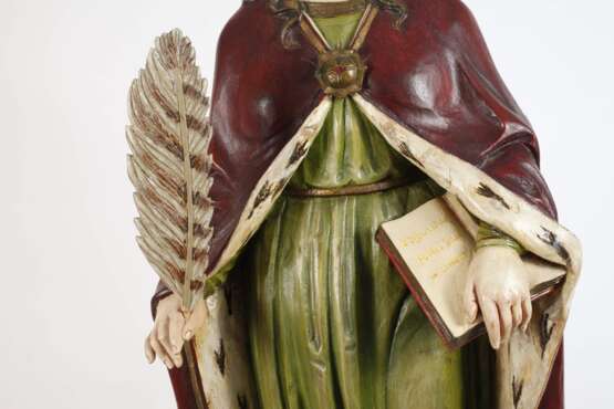 Geschnitzte Heiligenfigur - фото 3