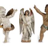 Drei geschnitzte Engel - photo 1