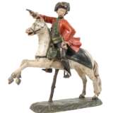Geschnitzte Reiterplastik - photo 1