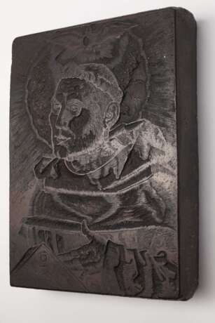 Druckstock des Portraits von Martin Luther - Foto 2