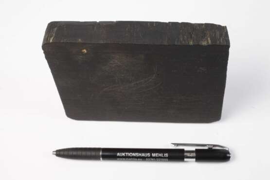 Druckstock von Holbeins „Der Tod und der Abt“ - Foto 4 Druckstock von Holbeins „Der Tod und der Abt“ - Foto 4