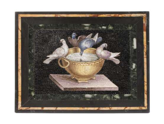 Mikromosaik mit den Plinischen Tauben - фото 1