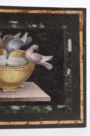 Mikromosaik mit den Plinischen Tauben - фото 3