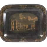 Lacktablett Biedermeier - фото 1