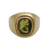 Ring mit großem Peridot ca. 4,5 ct - фото 1