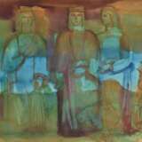 Fille de la nation watercolor Mid-20th century - Foto 1