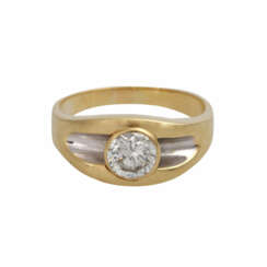 Ring mit 1 Brillant ca. 1,5 ct
