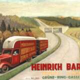 Werbetafel "Heinrich Bartel" Teplitz-Schönau - фото 1