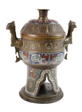 Räuchergefäß Cloisonné - Foto 1