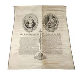 Seidenwebbild Kaisertum Österreich