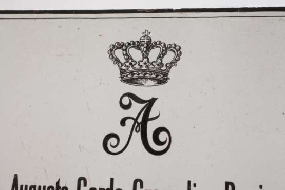 Emailleschild Garde-Grenadier-Regiment Preußen - photo 2