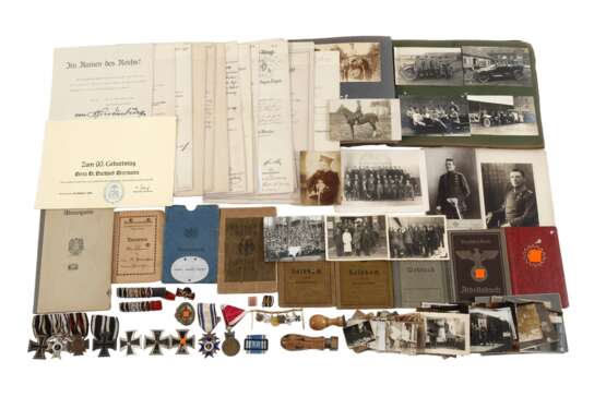 Großer Nachlass 1. und 2. Weltkrieg - photo 1