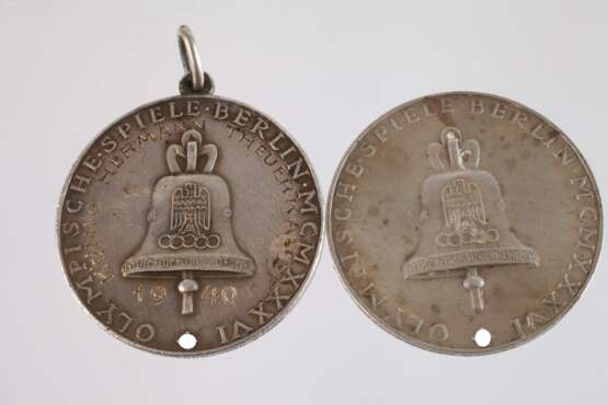 Zwei Silbermedaillen Olympiade 1936 - photo 2