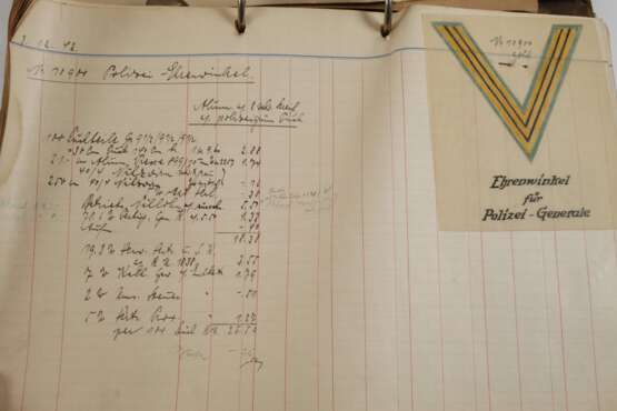 Muster- und Rechnungsbuch für Effekten 3. Reich - photo 2 Muster- und Rechnungsbuch für Effekten 3. Reich - photo 2