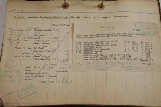 Muster- und Rechnungsbuch für Effekten 3. Reich - photo 6 Muster- und Rechnungsbuch für Effekten 3. Reich - photo 6