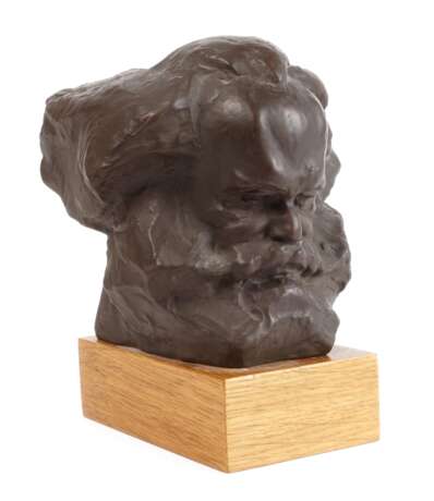 Meissen Karl-Marx-Büste als Ehrengeschenk der BVfS - photo 1 Meissen Karl-Marx-Büste als Ehrengeschenk der BVfS - photo 1