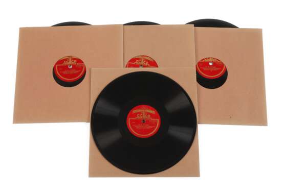 Vier Schellackplatten Russland - фото 1