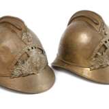 Zwei Feuerwehrhelme Frankreich - photo 1