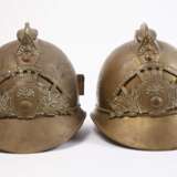 Zwei Feuerwehrhelme Frankreich - photo 2