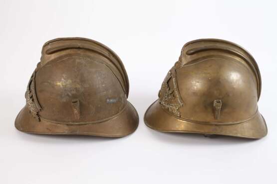 Zwei Feuerwehrhelme Frankreich - photo 3