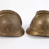 Zwei Feuerwehrhelme Frankreich - photo 3