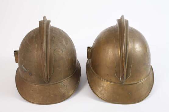 Zwei Feuerwehrhelme Frankreich - photo 4