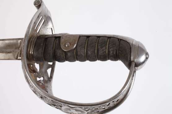 Zwei Kavallerie-Offiziersdegen Schweiz - photo 2