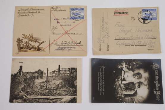 Konvolut Postkarten und Feldpost 1. und 2. Weltkrieg - фото 4