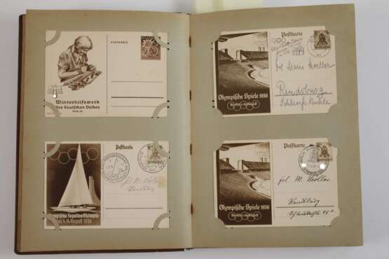 Postkartenalbum 3. Reich - photo 3