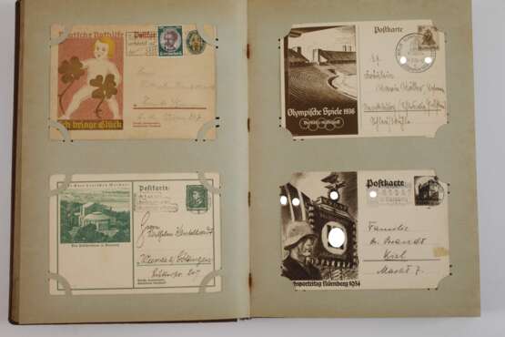 Postkartenalbum 3. Reich - photo 4