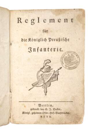 Reglement für die königlich preußische Infanterie - photo 1 Reglement für die königlich preußische Infanterie - photo 1