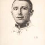 Kohlezeichnung Max Immelmann - photo 1