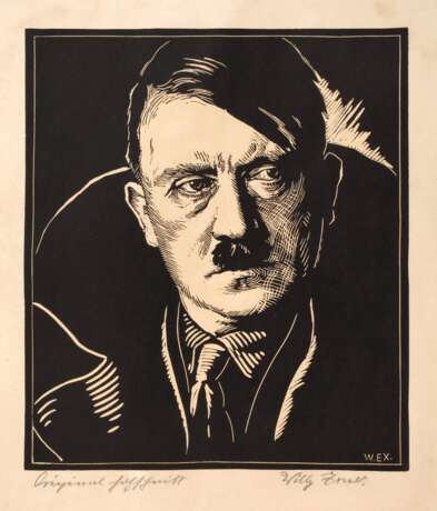 Holzschnitt A.H. - photo 1