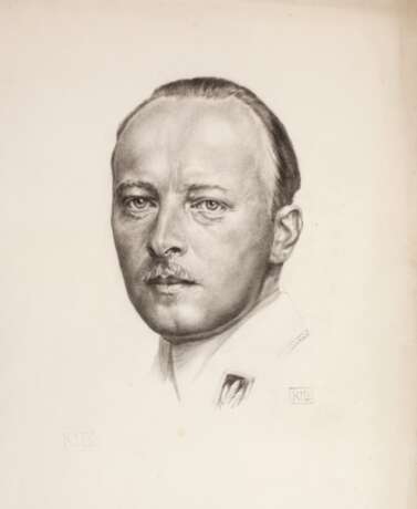 Kohlezeichnung Philipp Prinz von Hessen - photo 1 Kohlezeichnung Philipp Prinz von Hessen - photo 1