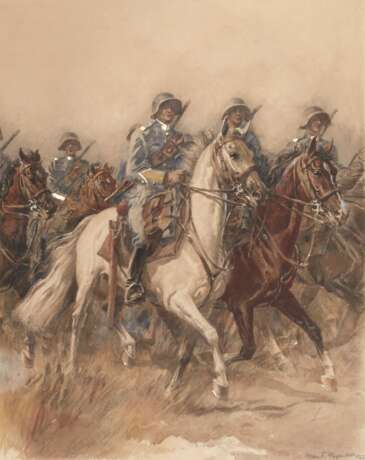 Iwan E. Hugentobler, "Kavallerie-Schwadron" - photo 1 Iwan E. Hugentobler, "Kavallerie-Schwadron" - photo 1