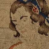 Gobelinstickerei Abgabe des Zehnten im Kloster - photo 3